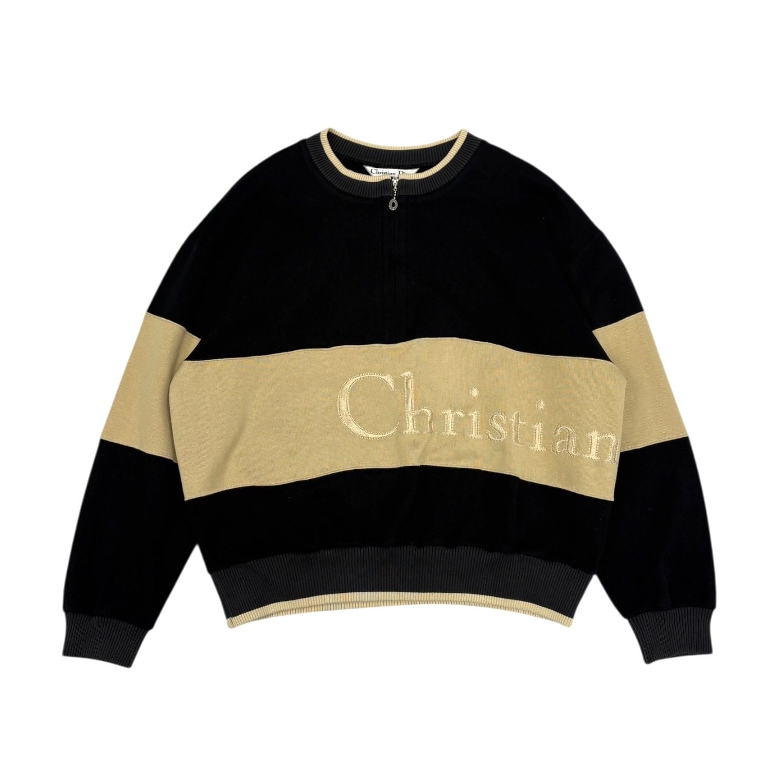 Dior Sports Navy Logo Pullover