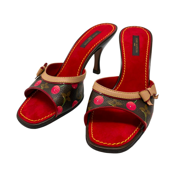 Louis Vuitton Cherry Logo Heels