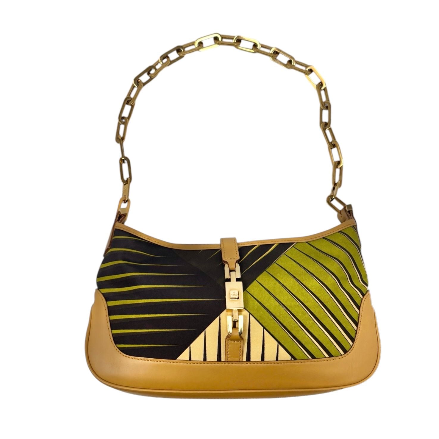 Gucci Printed Chain Shoulder Bag
