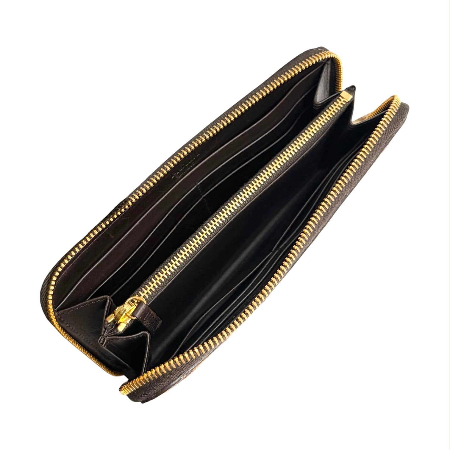 Prada Cheetah Calf-Hair Wallet