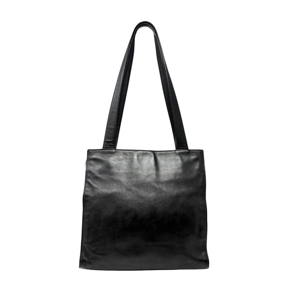 Chanel Black Logo Shoulder Bag