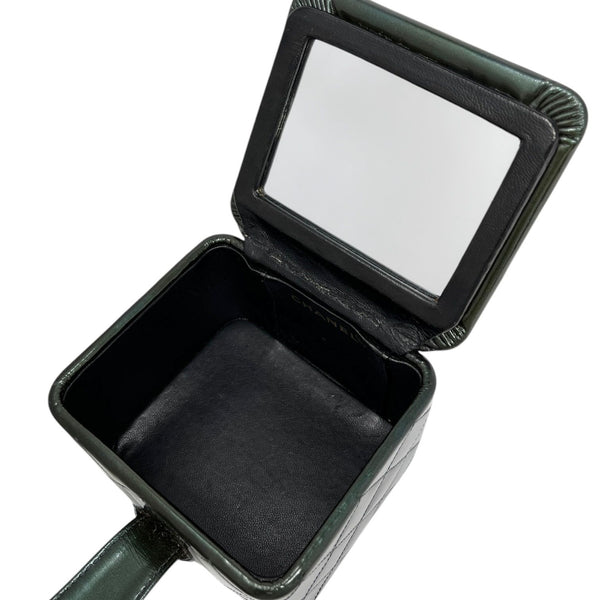 Chanel Micro Green Top Handle Bag