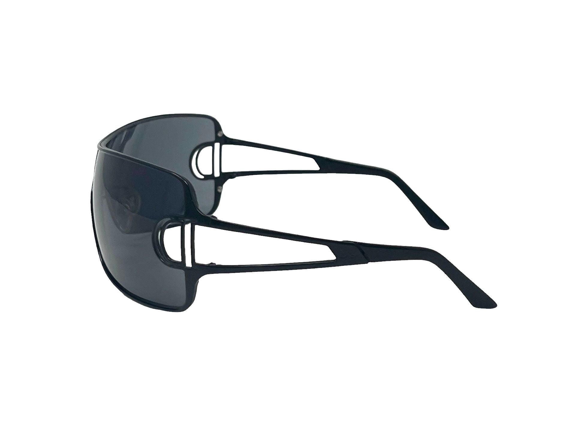 Dior Black Jumbo Side Logo Sunglasses