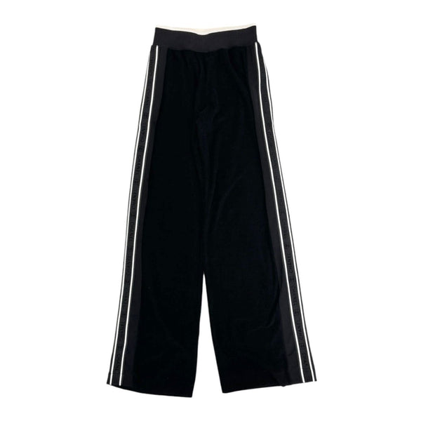 Chanel Black Logo Trim Sport Bottoms