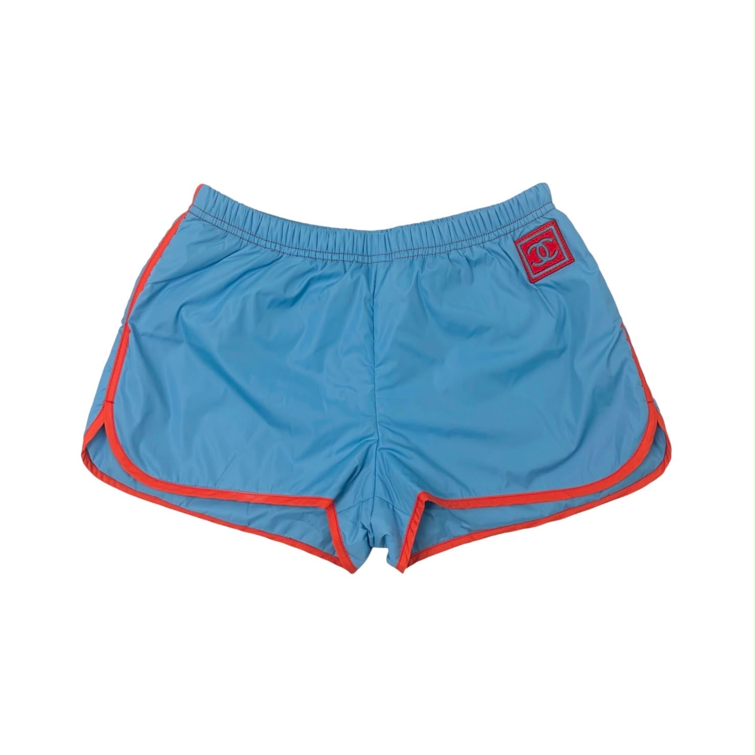 Chanel Sport Blue Logo Shorts