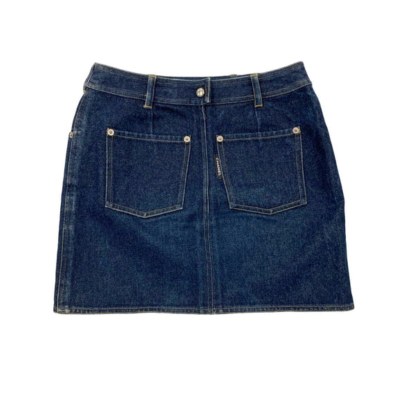 Chanel Denim Skirt