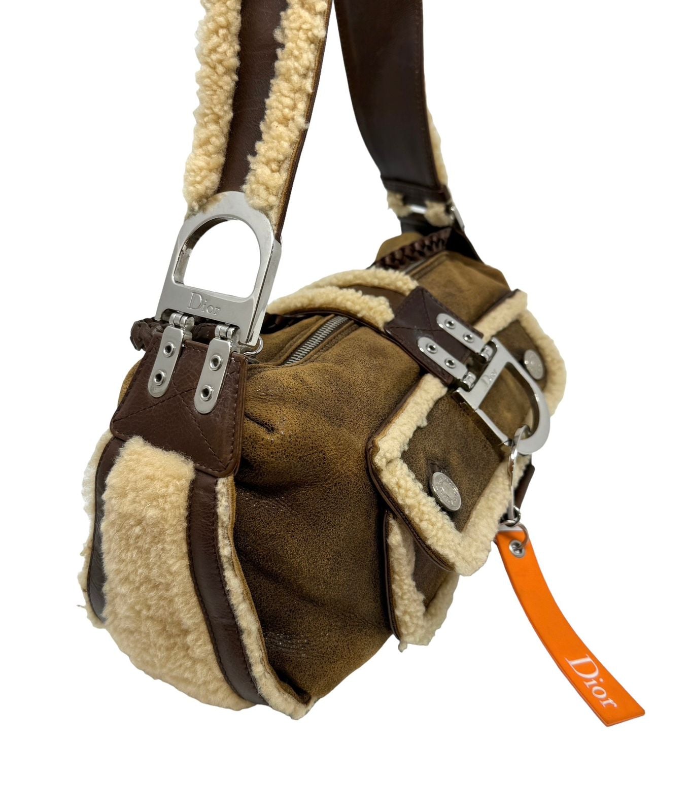 Dior Sherpa Flight Shoulder Bag