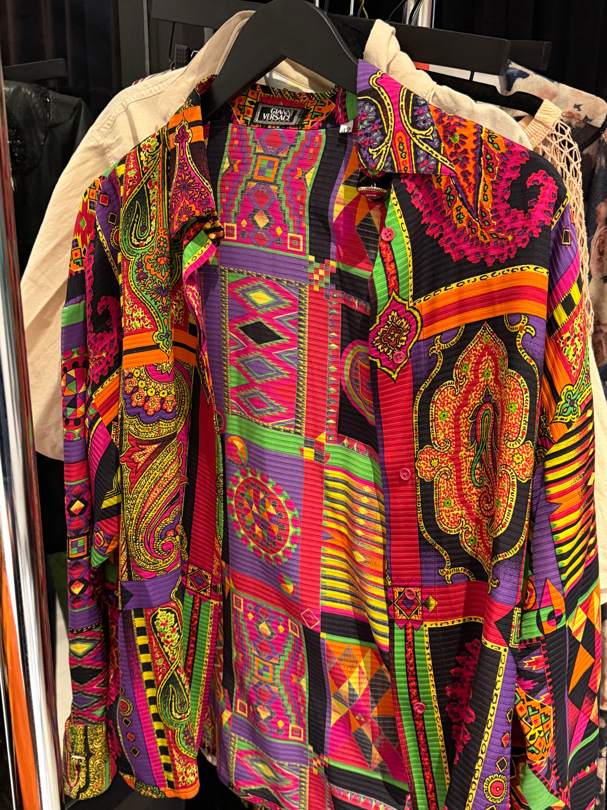 Versace Button Down
