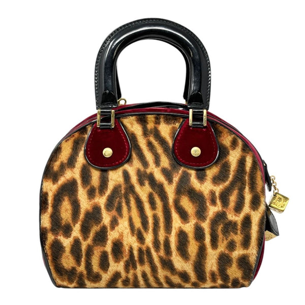 Dior Cheetah Calfhair Gambler Bag