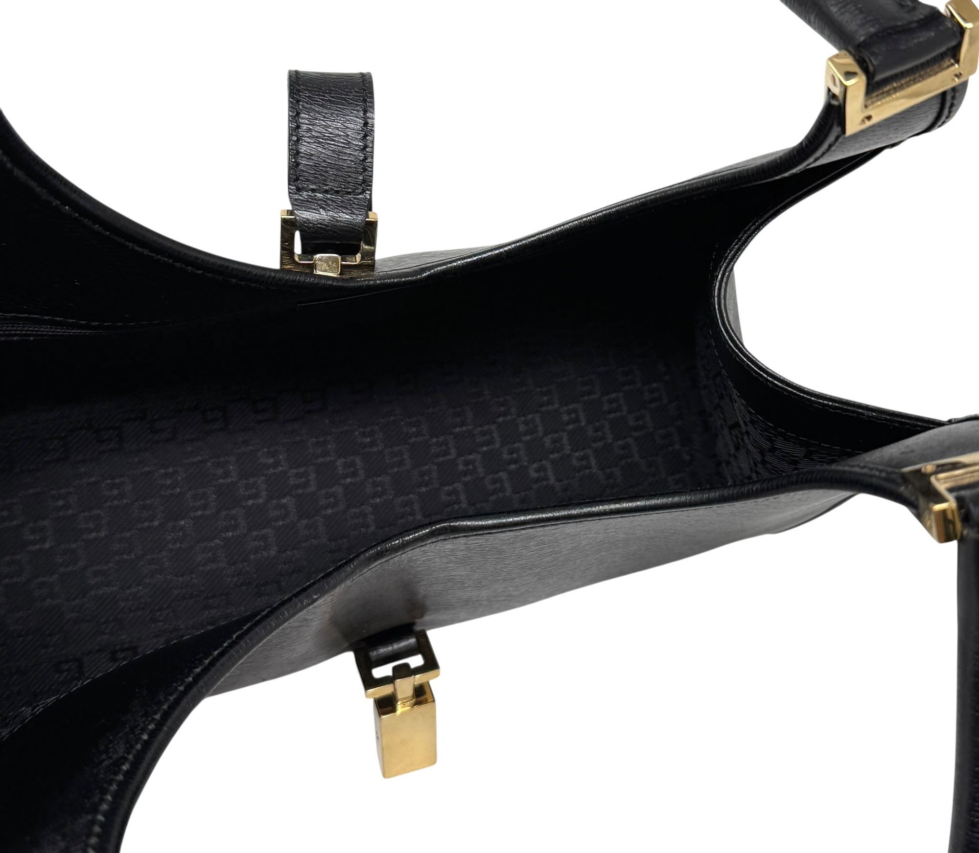 Gucci Black Structured Jackie Bag