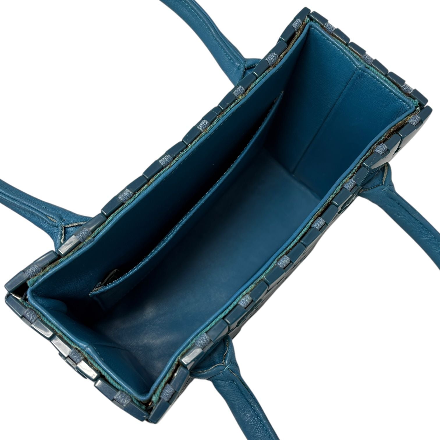 Chanel Blue Logo Puzzle Bag