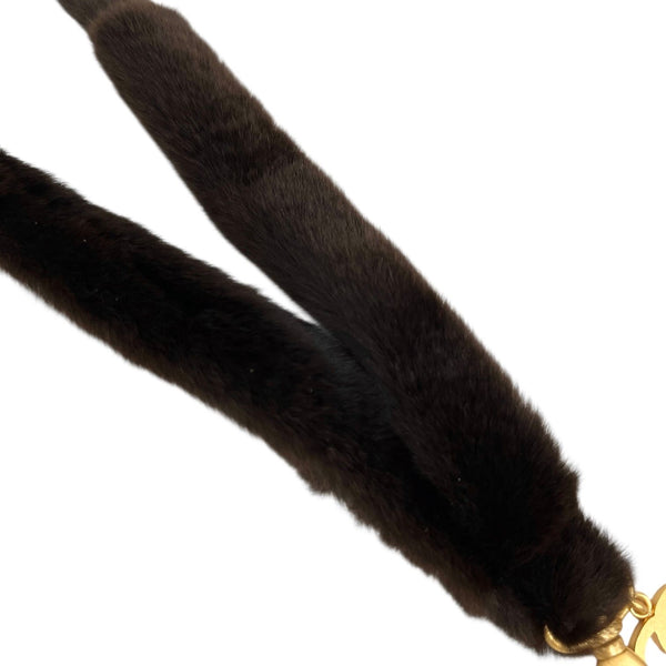 Chanel Fur Key Holder/Lanyard