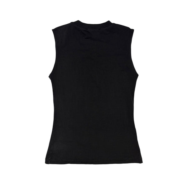 Dior 'J'Adore' Black Logo Tank