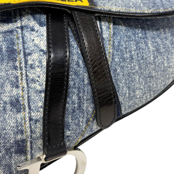 Dior Denim “Miss Diorella” Saddle Bag