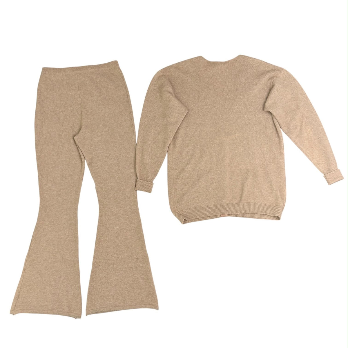 Chanel Tan Cashmere Set