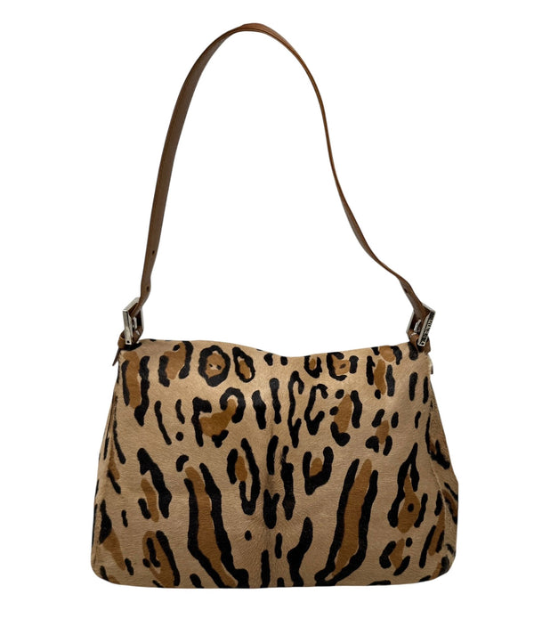 Fendi Cheetah Print Mama Baguette Bag