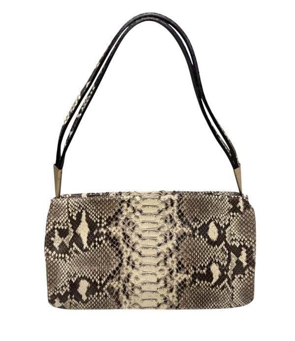Bottega Veneta Snakeskin Shoulder Bag