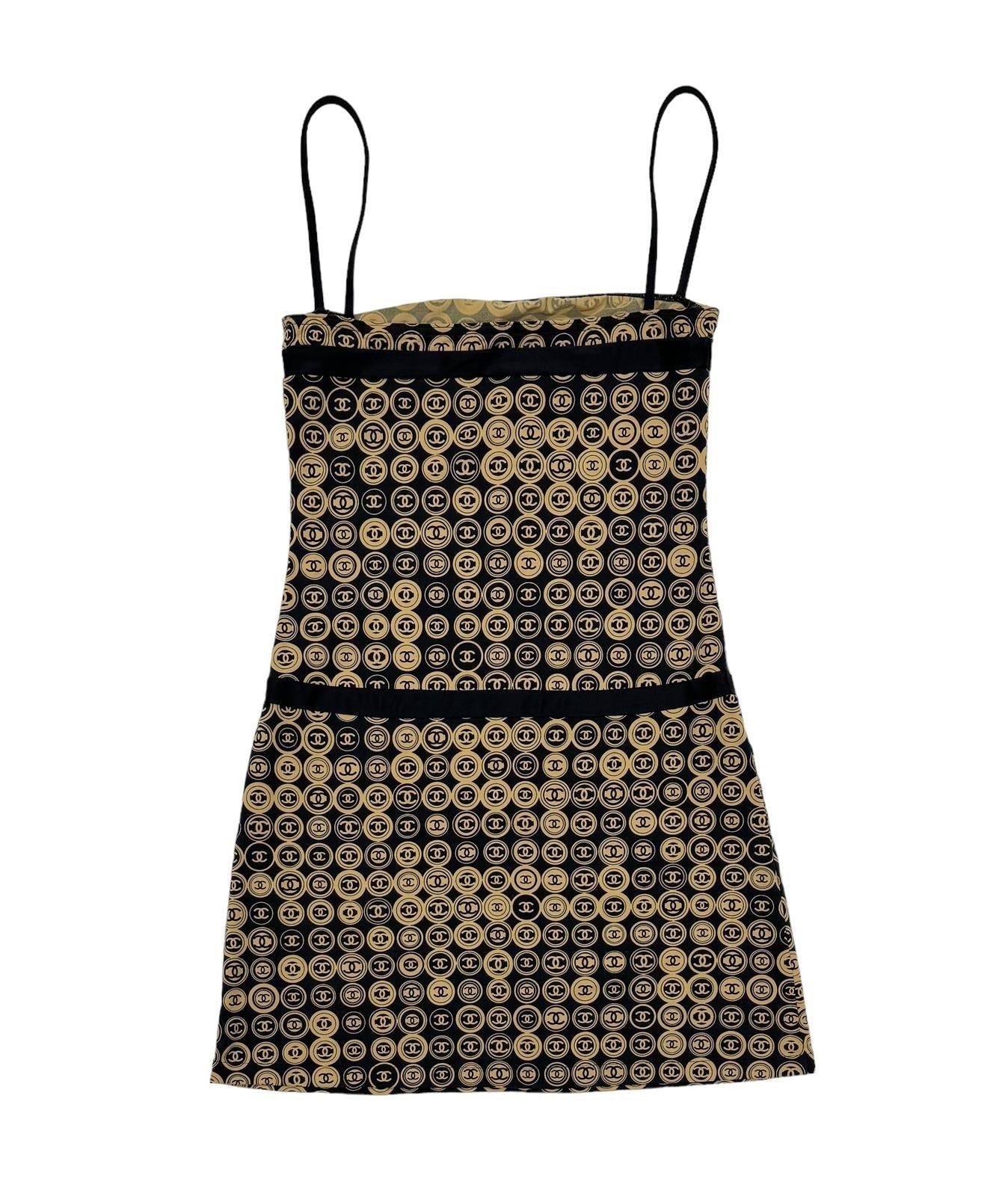Chanel Logo Medallion Dress Treasures of NYC Chanel Logo Medallion Dress Treasures of NYC