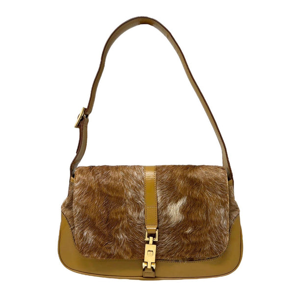 Gucci Brown Calf Hair Jackie Bag – Treasures of NYC