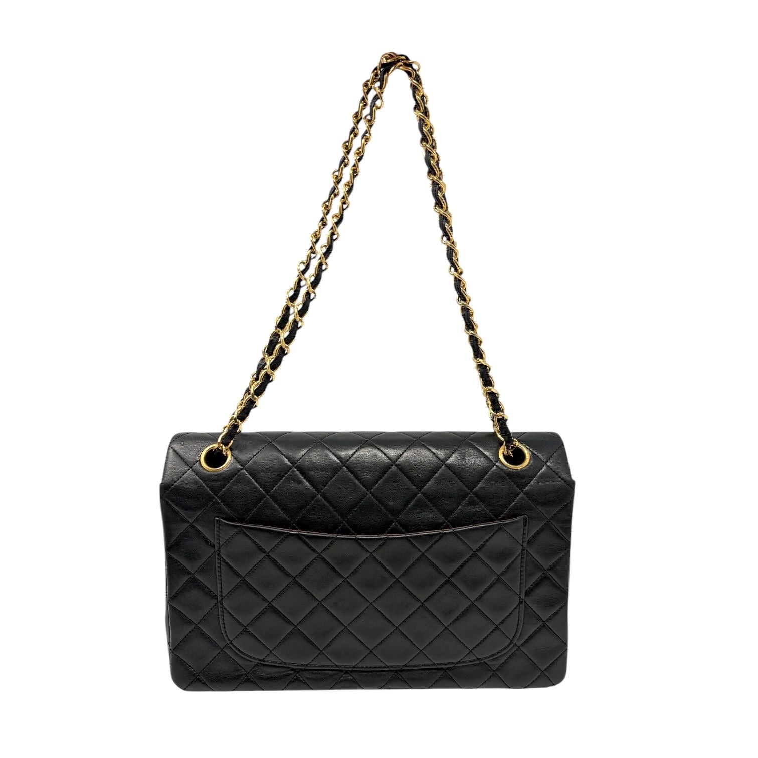 Chanel Black Lambskin Flap Bag