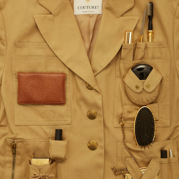 Moschino Canvas Survival Jacket + Accessories