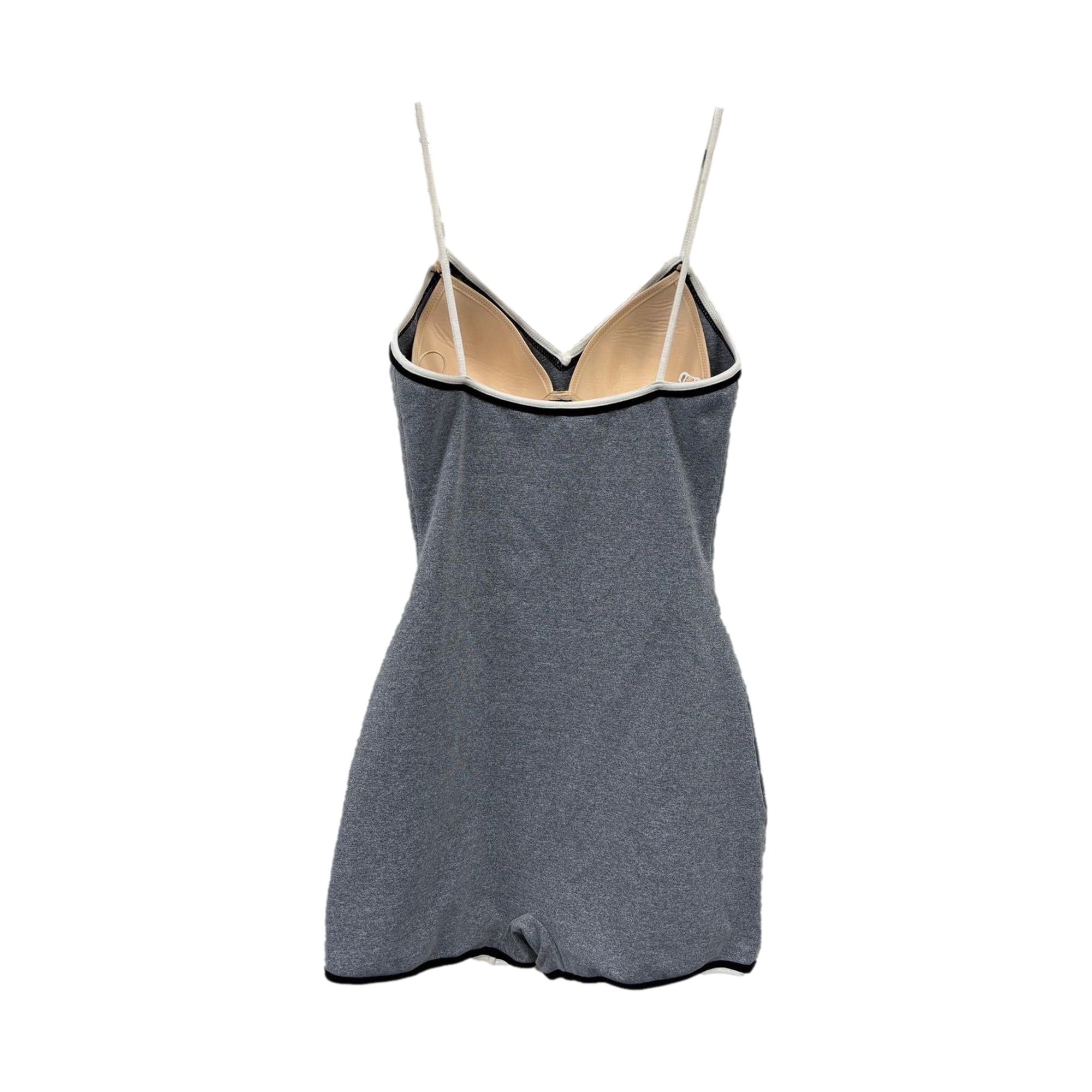 Chanel Grey Logo Romper