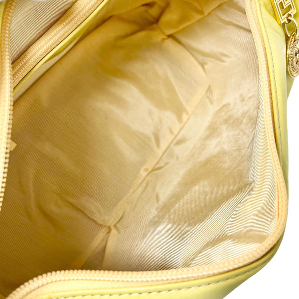 Versace Colorblocked Top Handle Bag