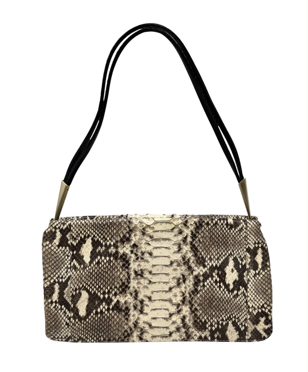 Bottega Veneta Snakeskin Shoulder Bag