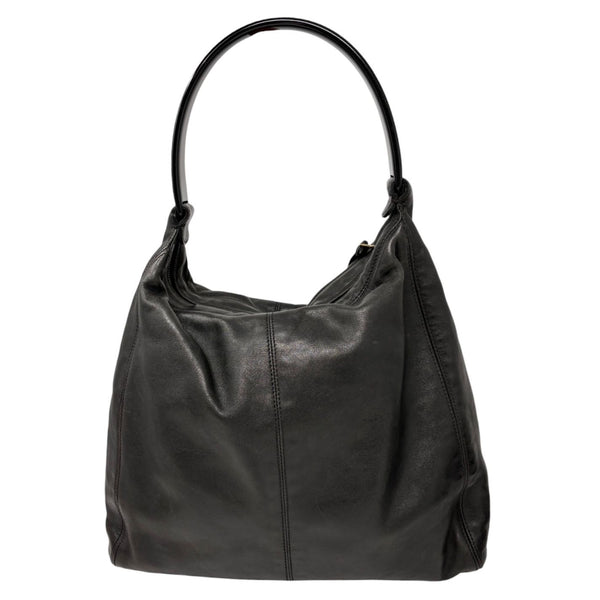 Chanel Black Structured Handle Shoulder Bag