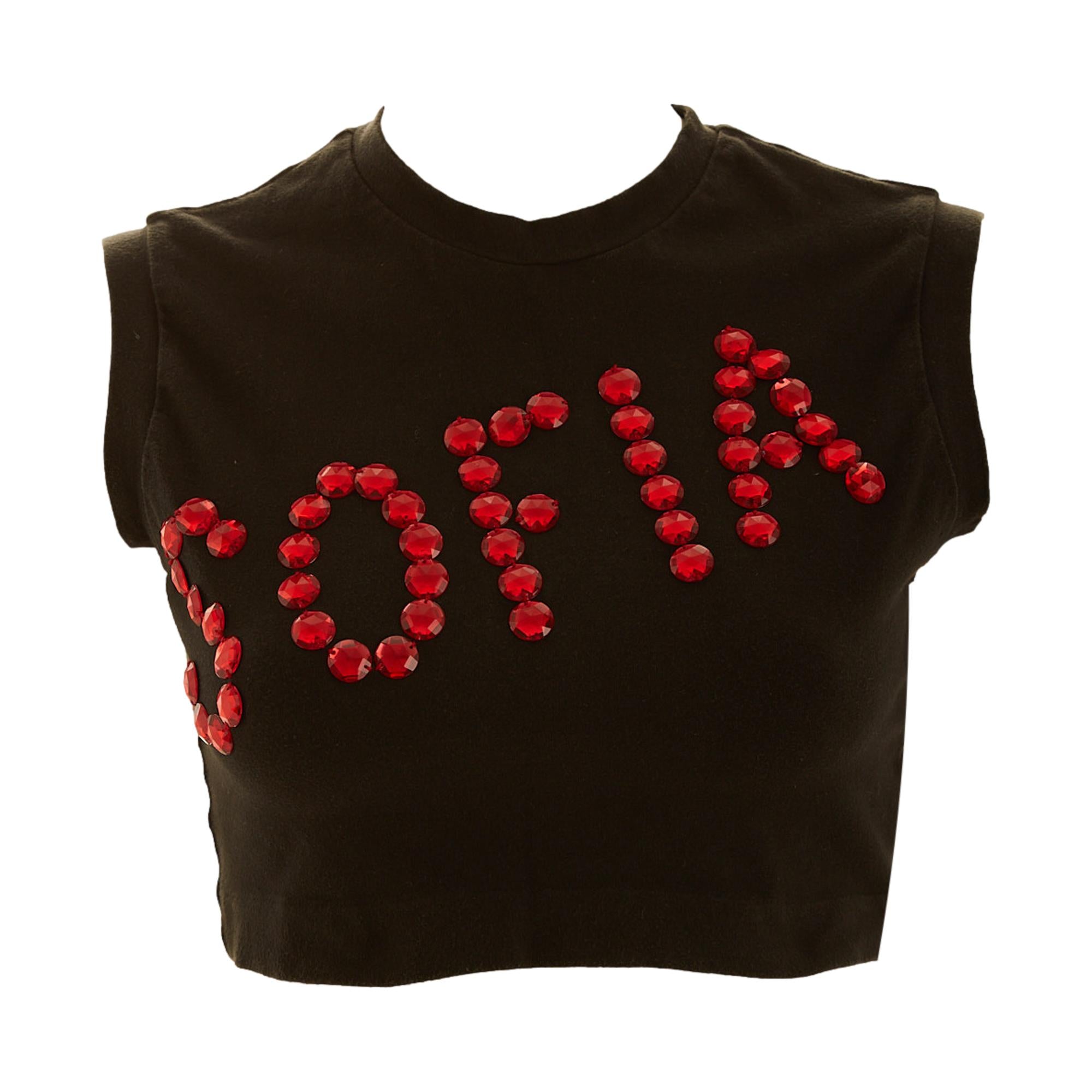 Dolce & Gabbana 1992 Sofia Crop Top