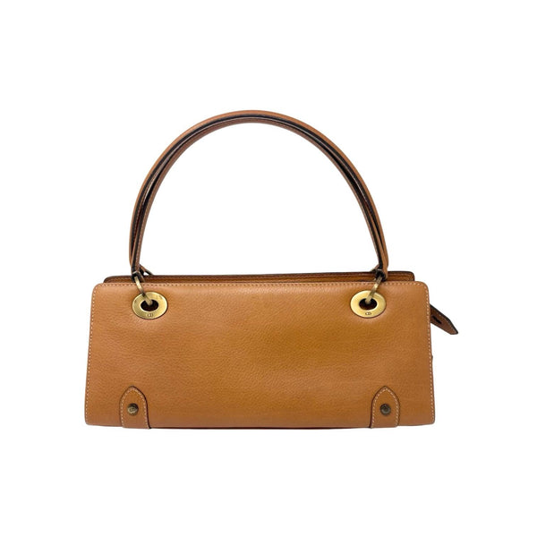 Dior Brown Logo Shoulder Bag