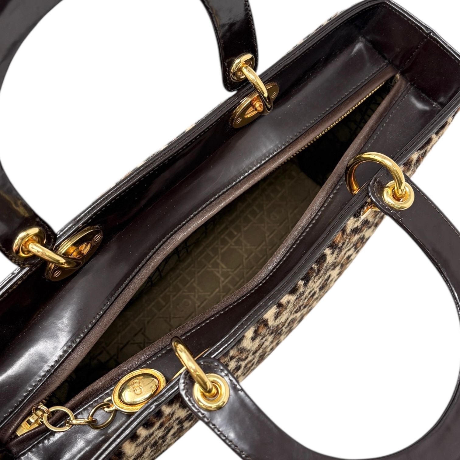 Dior Cheetah Calfhair Lady Bag