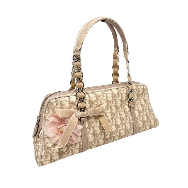 Dior Beige Romantique Shoulder Bag