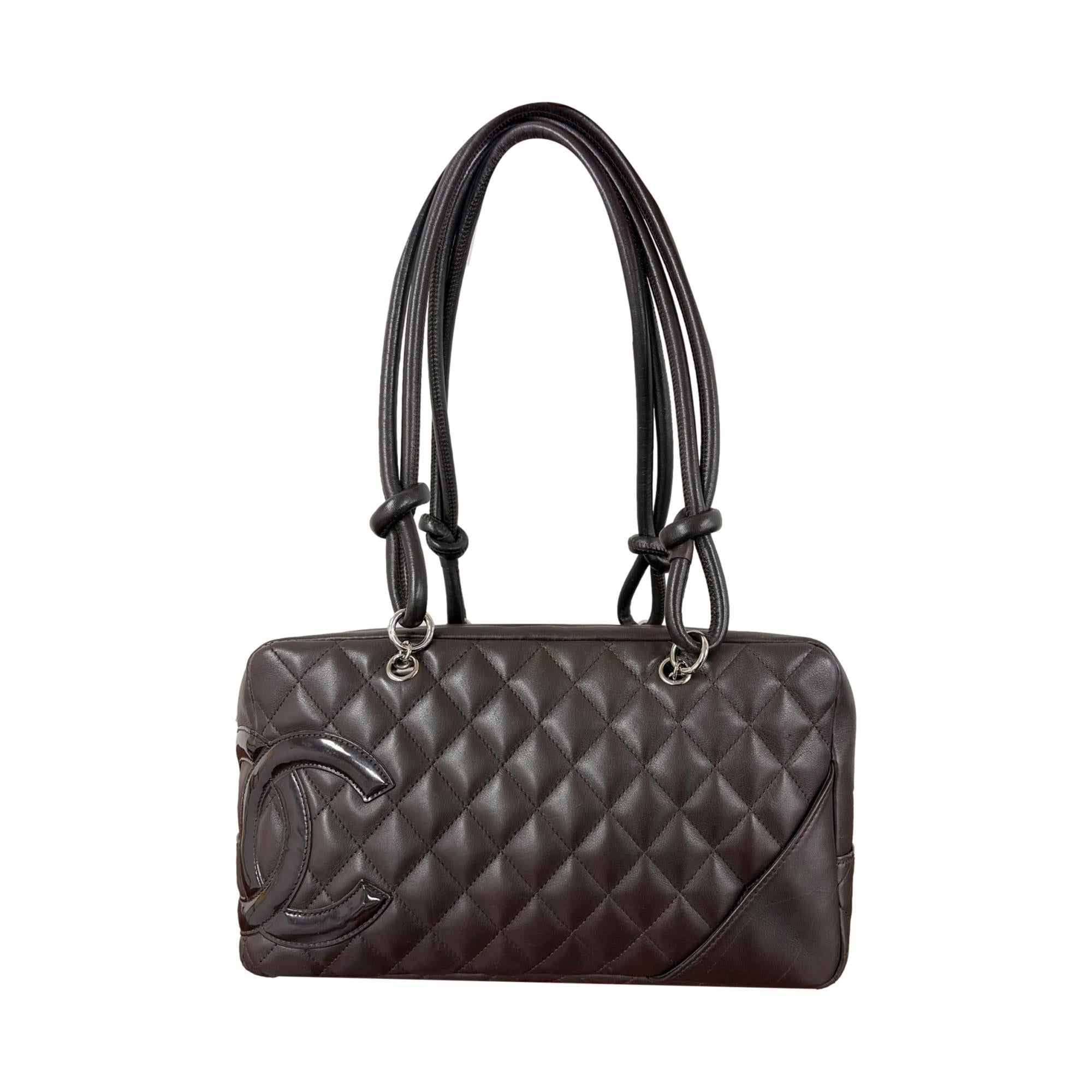 Chanel Dark Brown Cambon Shoulder Bag