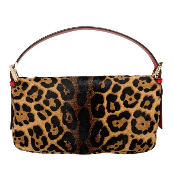 Fendi Cheetah Print Baguette Bag