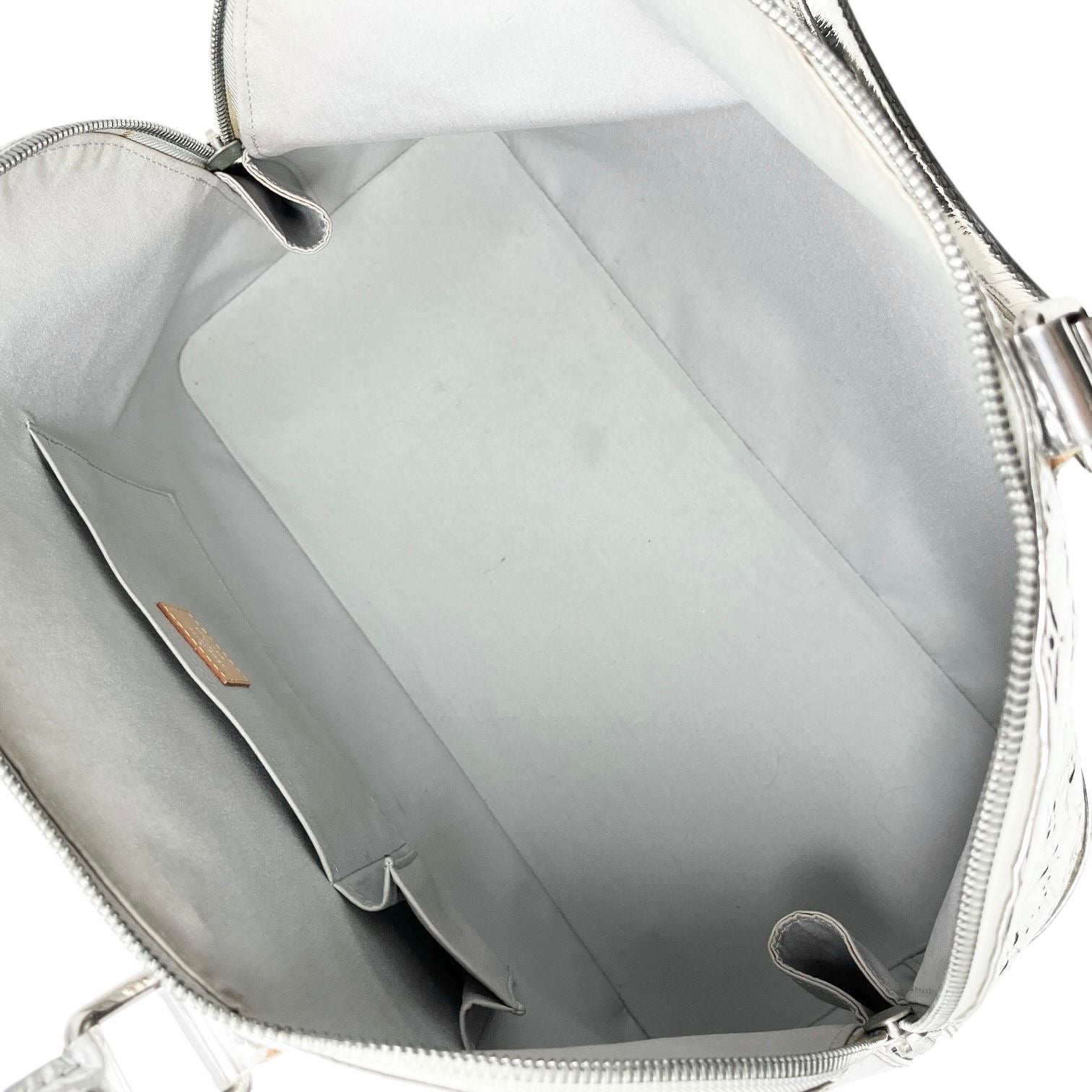 Louis Vuitton Silver Monogram Miroir Alma GM Bag – Treasures of NYC