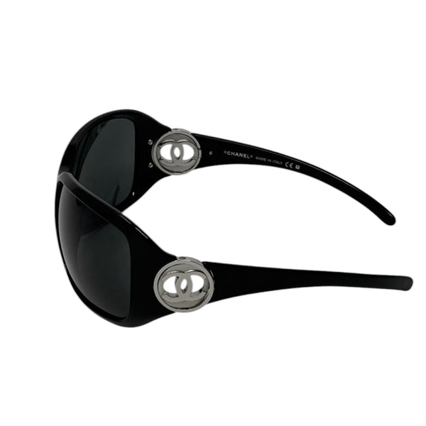 Chanel Black Oversized Sunglasses