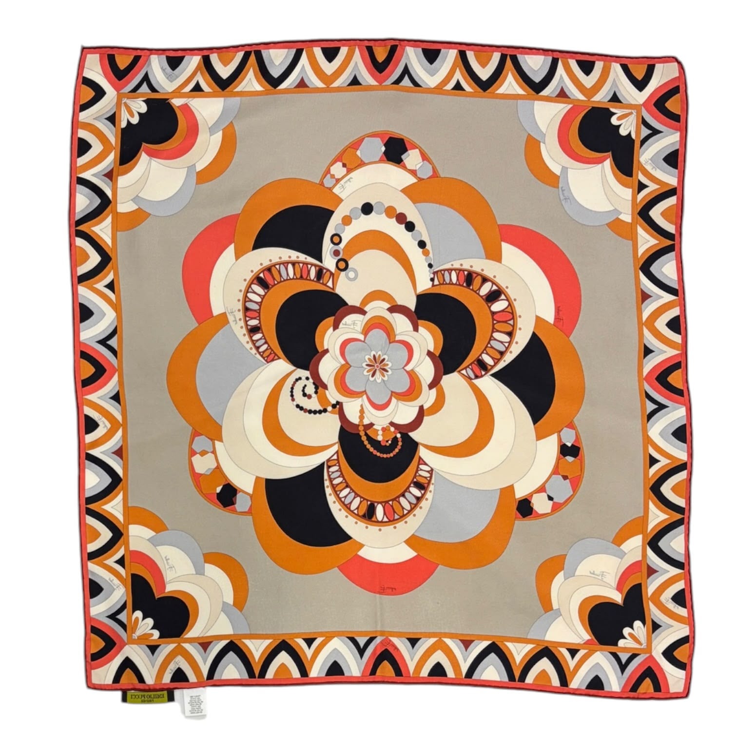 Pucci Brown/Orange Scarf