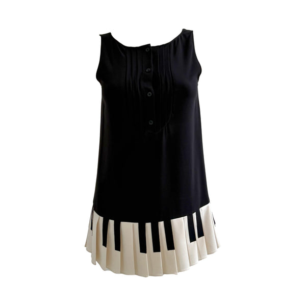 Moschino Black Piano Tank/Dress