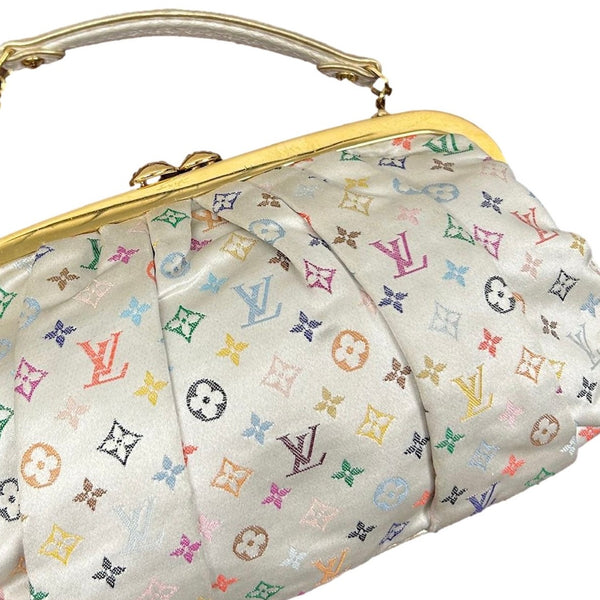 Louis Vuitton White Murakmi Chain Mini Bag