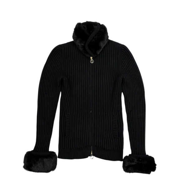 Gucci Black Logo Zip Sweater