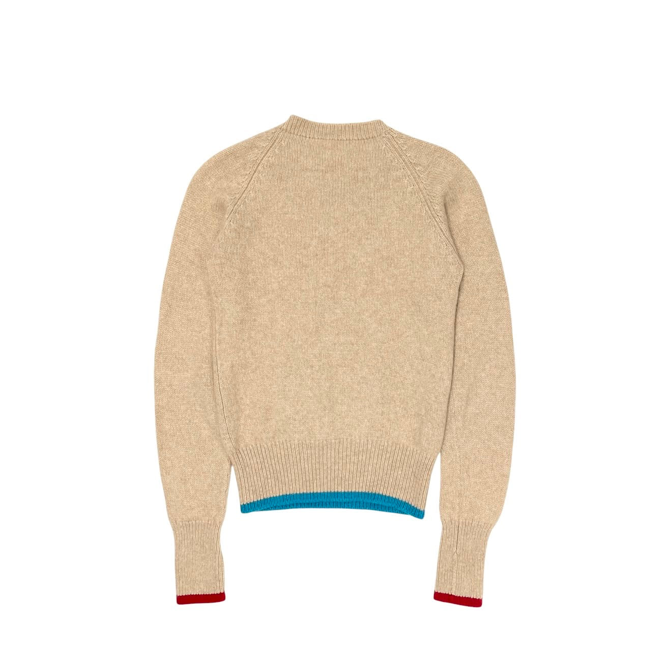 Chanel Cashmere Contrast Logo Sweater