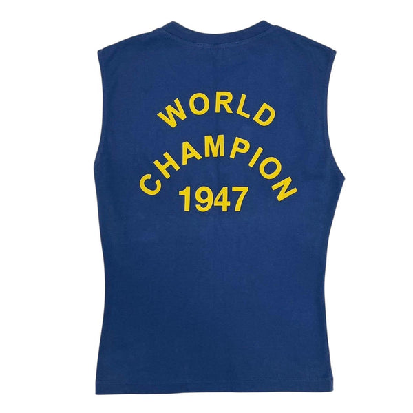 Dior ‘J’adore’ Blue Logo Tank