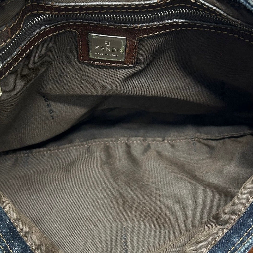 Fendi Denim Shoulder Bag