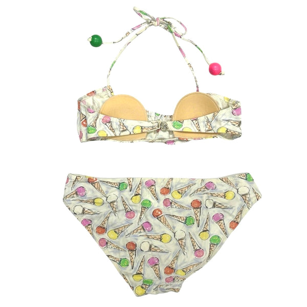 Chanel Ice Cream Logo Bikini