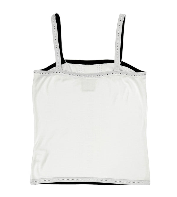 Chanel White Logo Tank