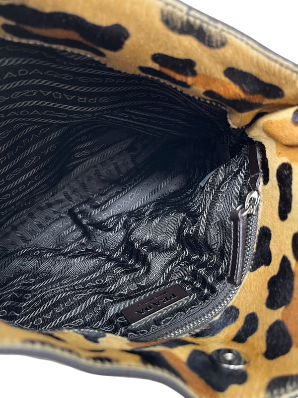 Prada Cheetah Shoulder Bag