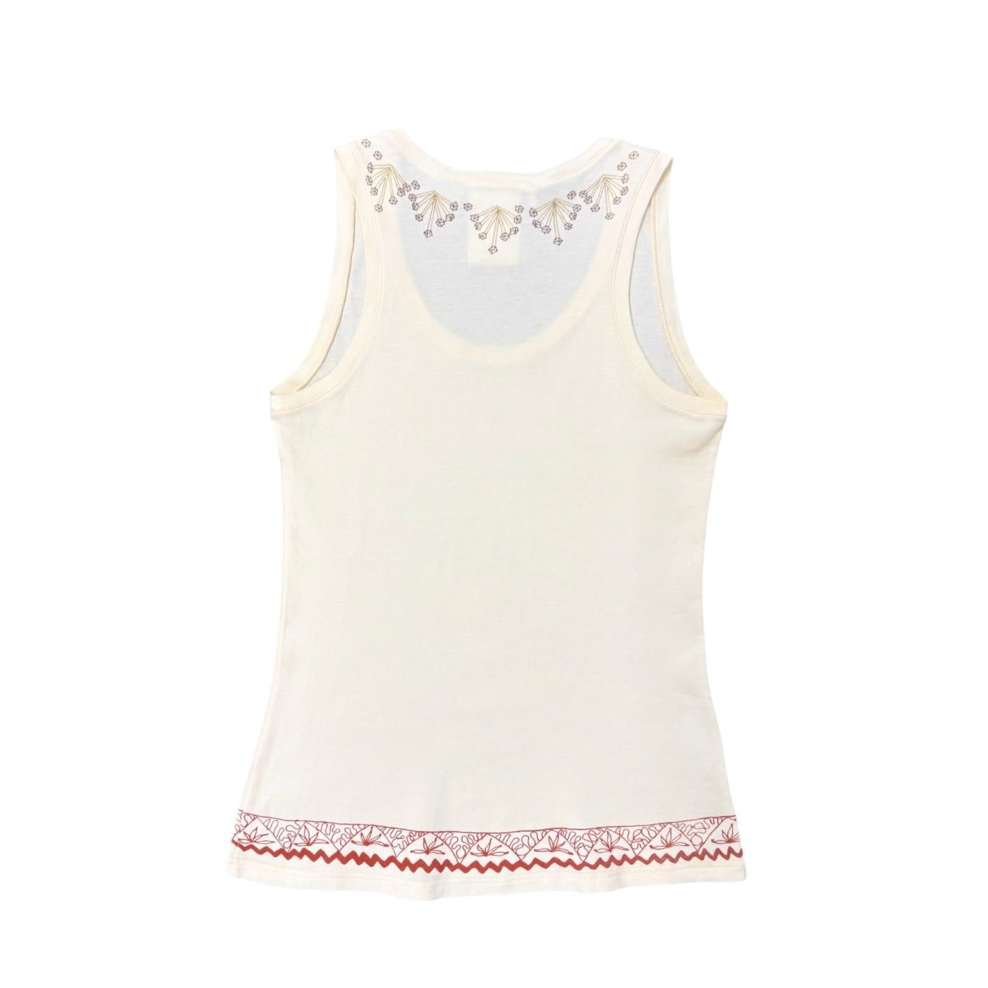 Dior Ivory Logo Tank