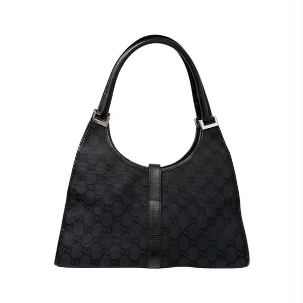 Gucci Black Canvas Jackie Bag