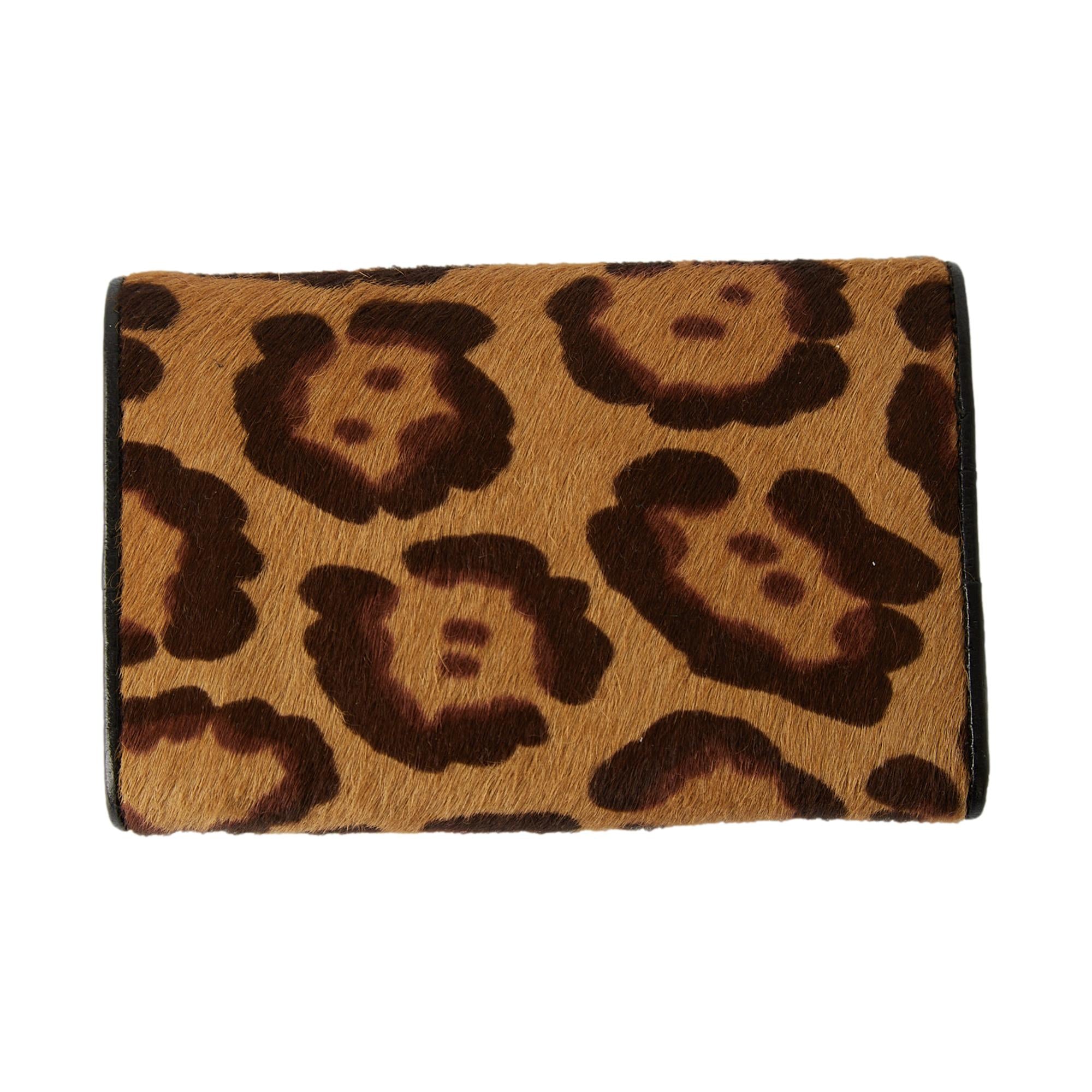 Fendi Cheetah Small  Wallet